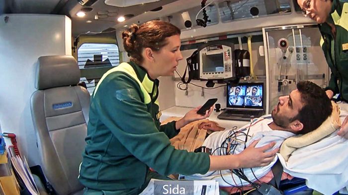 Video-streaming från ambulans kan vara avgörande patienter med akut stroke