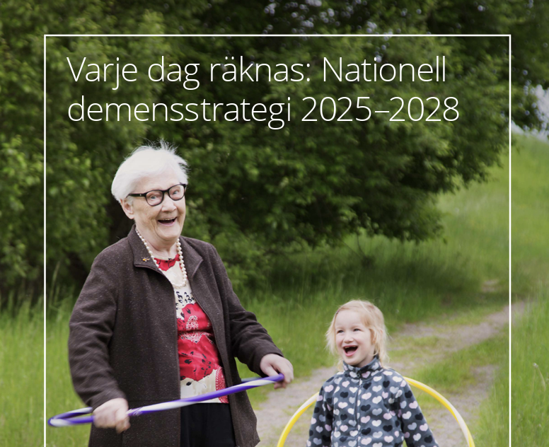 Varje dag räknas: Nationell demensstrategi 2025–2028